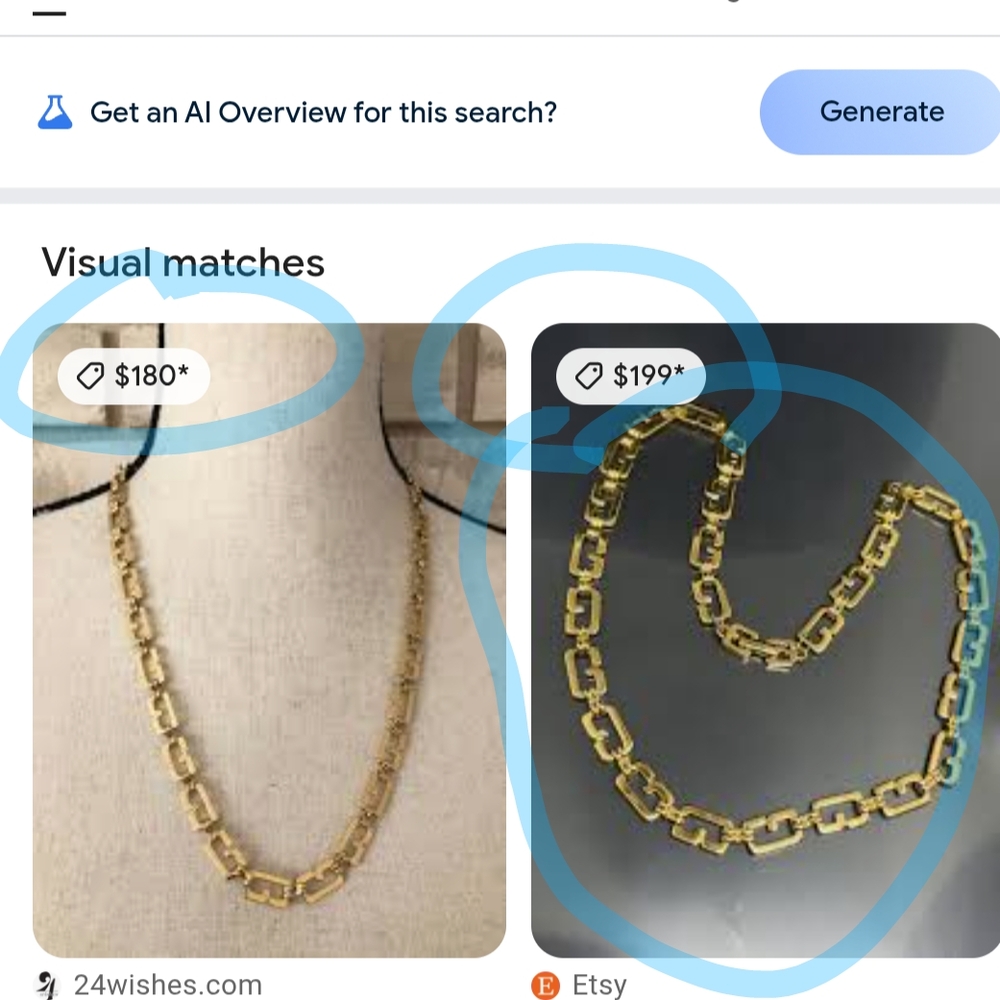 Elegant Gold Chain Necklace